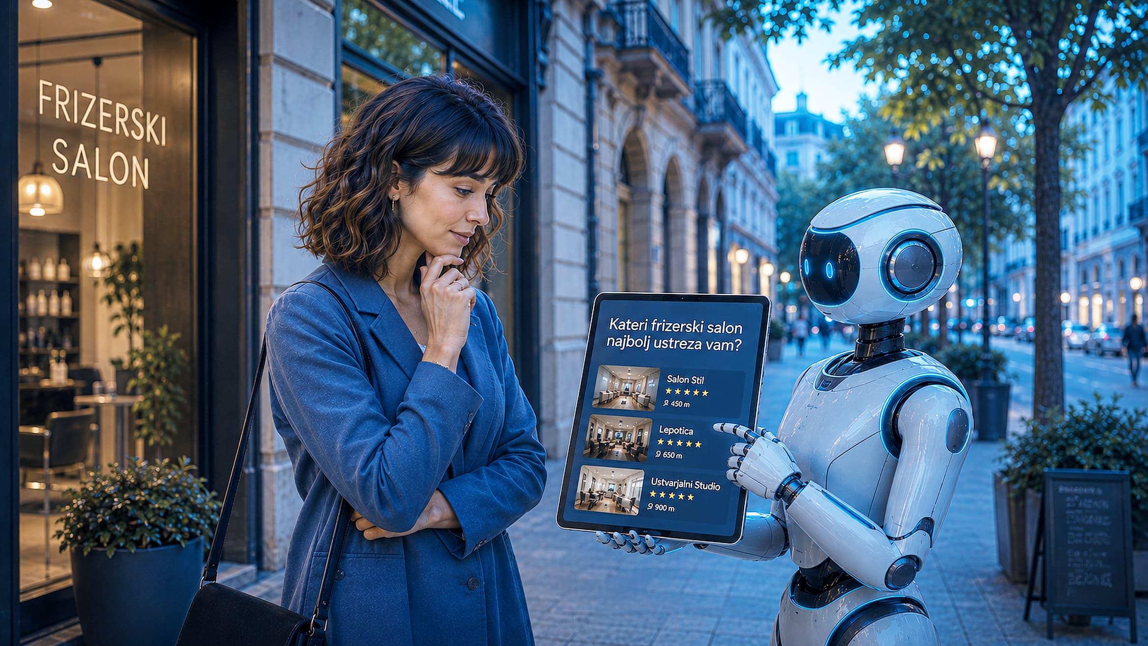 AI v frizerstvu: kako umetna inteligenca pomaga pri izbiri pričeske