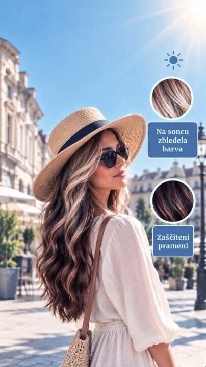 Zakaj barva las zbledi?