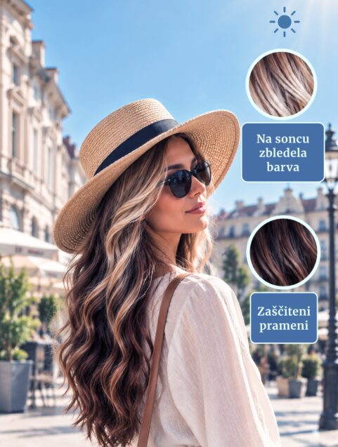Zakaj barva las zbledi?
